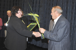 Priznanje župana je prejela gospa Sonja Colnarič.